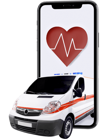 mutua ambulanza mockup