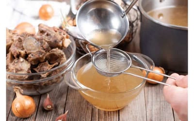brodo di ossa collagene